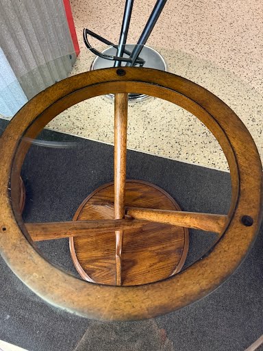 Canoe-Base End Table