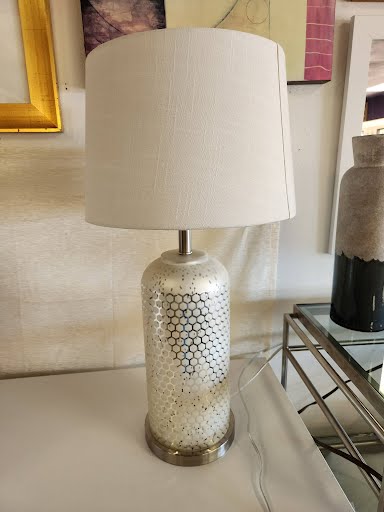 31" Height Silver Table Lamp