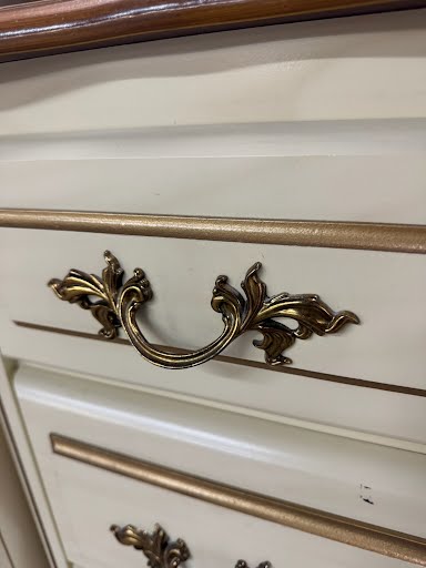 5PC SET | Two Tone French Provincial Bed Set