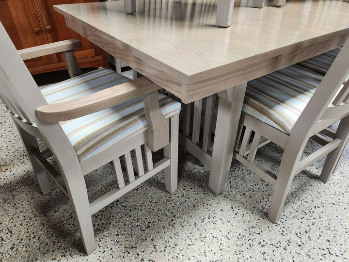 Gray  Wash Dining Set