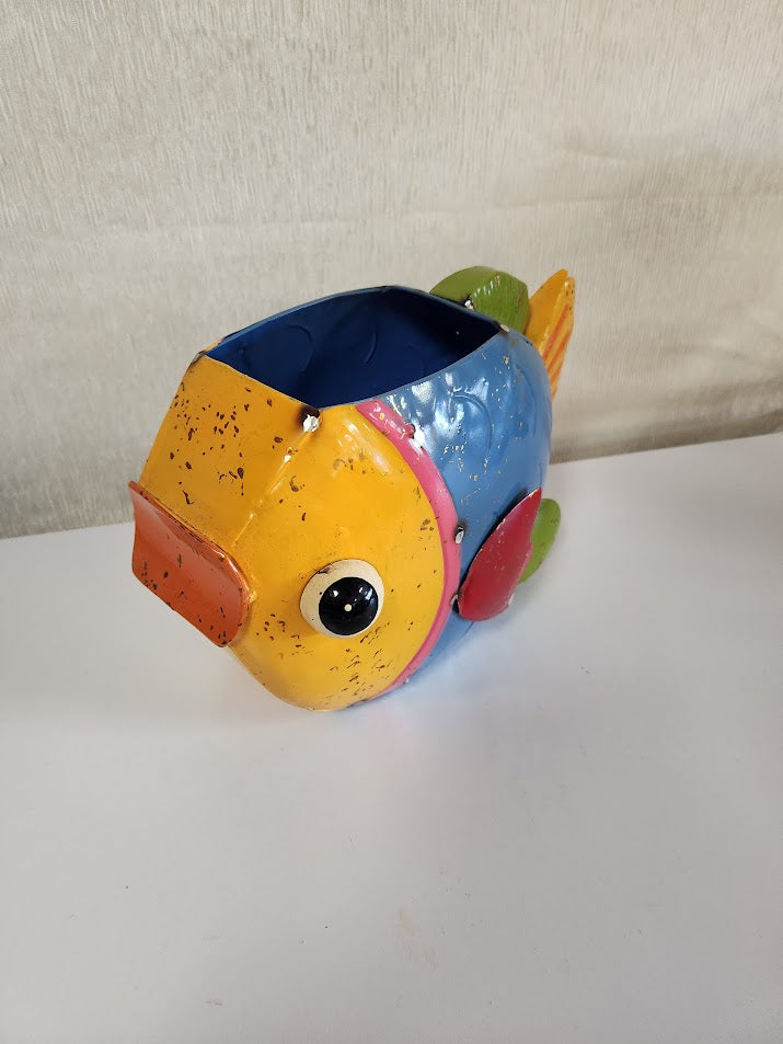 8"H Fish Pot
