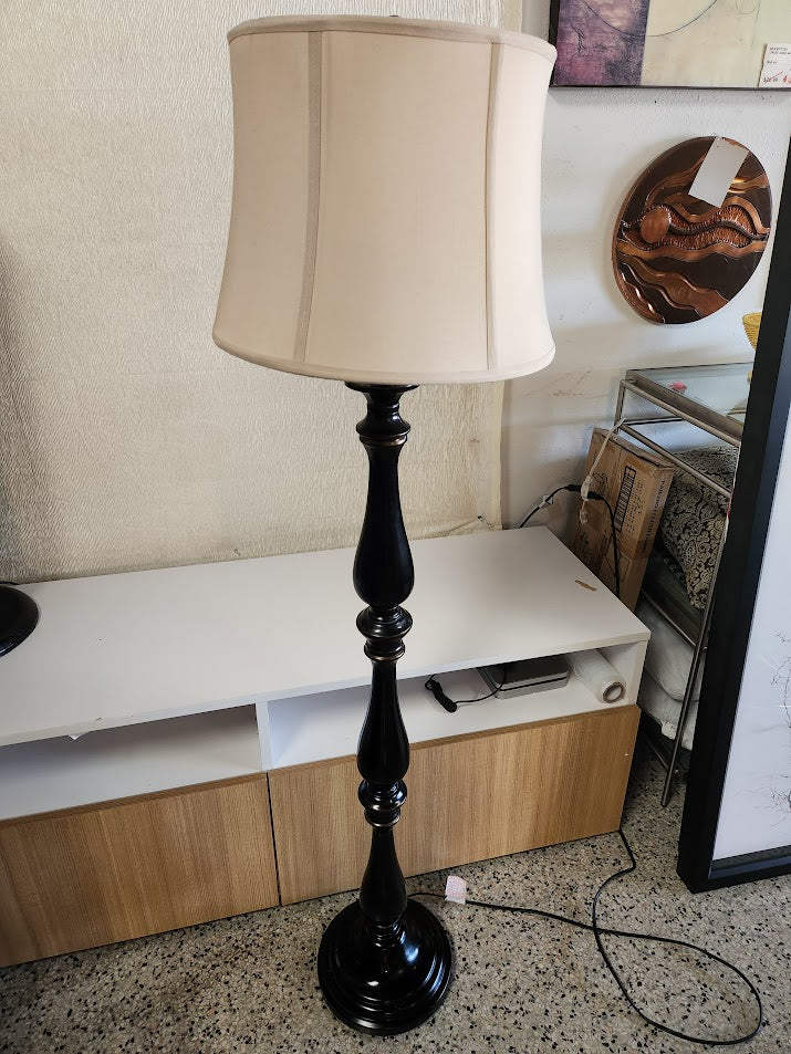Black Metal Floor Lamp