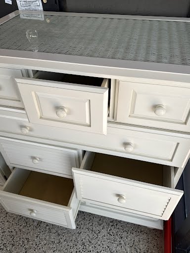 Palm Springs Wicker High Chest