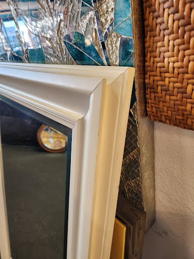 White Pottery Barn Mirror