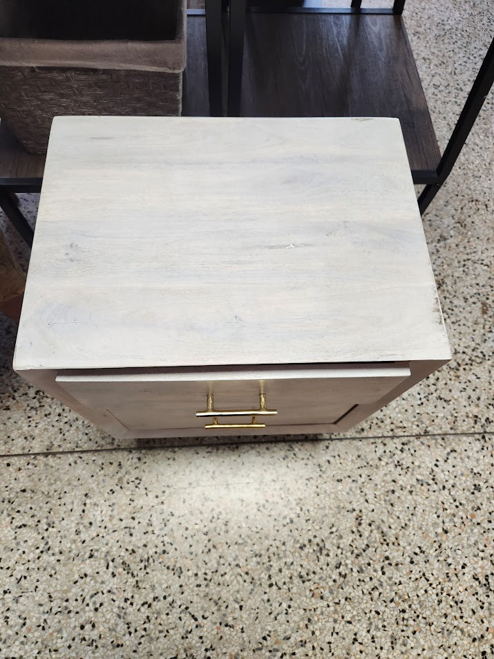Small White File Cabinet