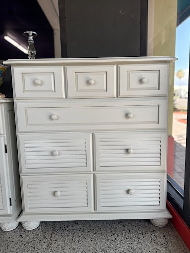 Palm Springs Wicker High Chest