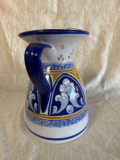 Spanish Ceramic Pottery Pitcher