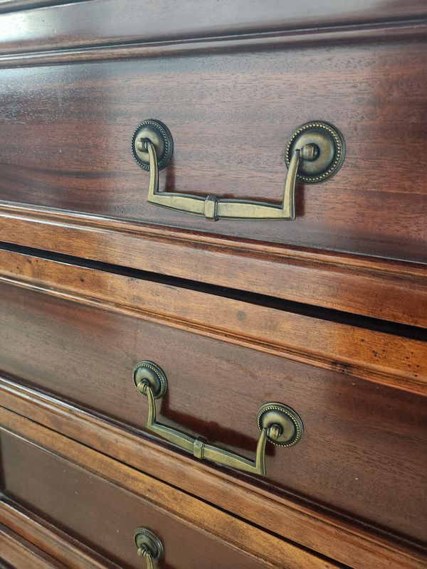 Mahogany Dresser + 2 Nightstands