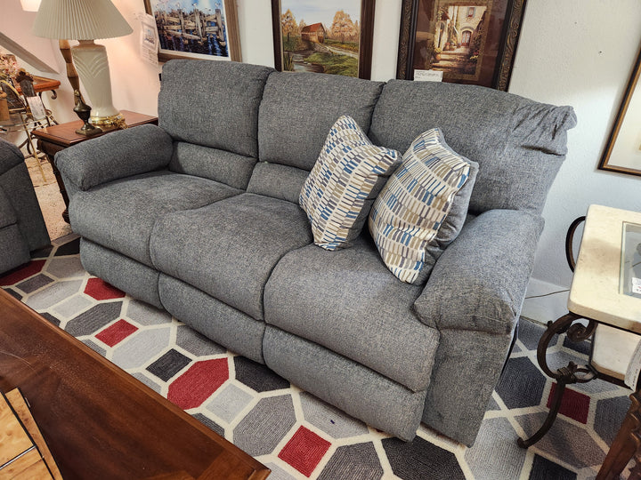 Sofa - Tyler Collection Stonewash Reclining