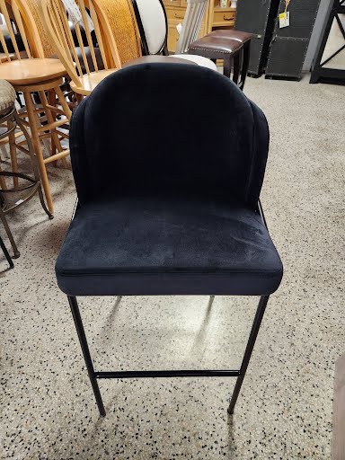 Set of 2 | Bar Height Stool - Black