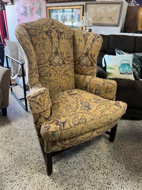 Nautical WingBack Chair