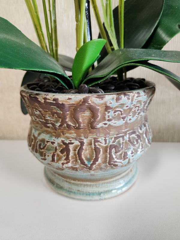20"H White Floral Arrangement