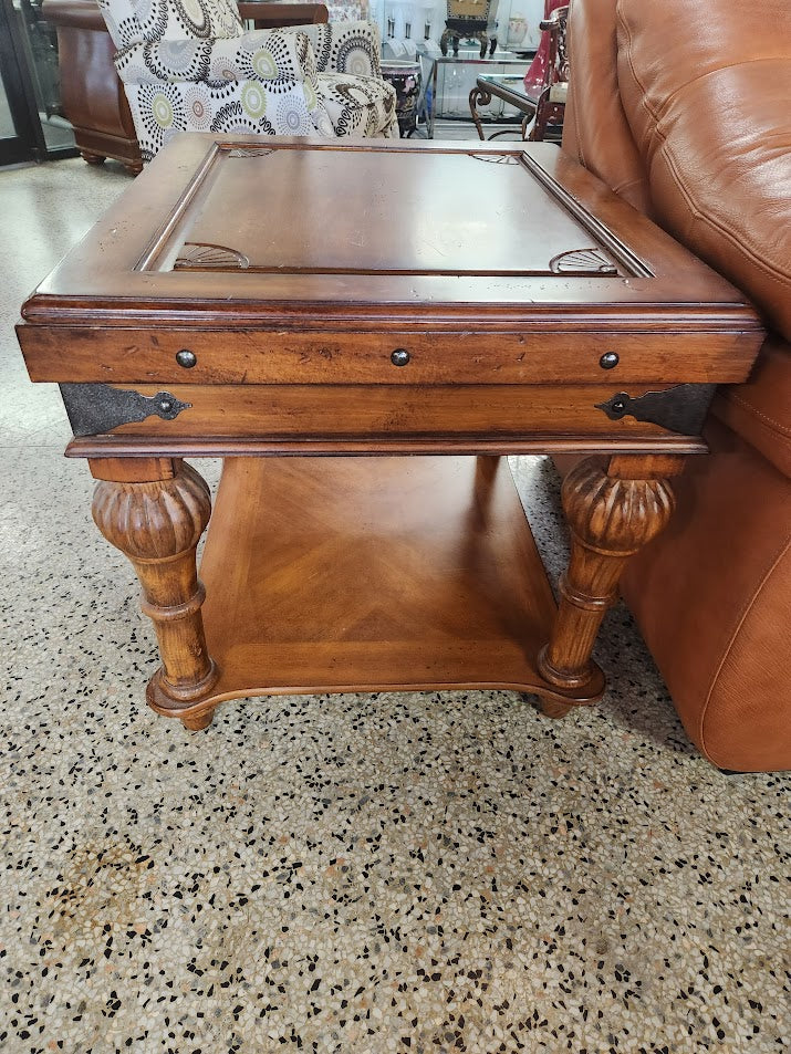 Wooden Square End Tables