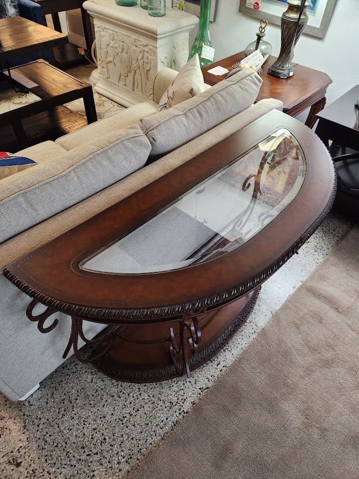 Half Moon Entry Table