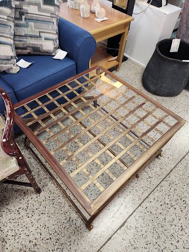 Metal Glass Coffee Table