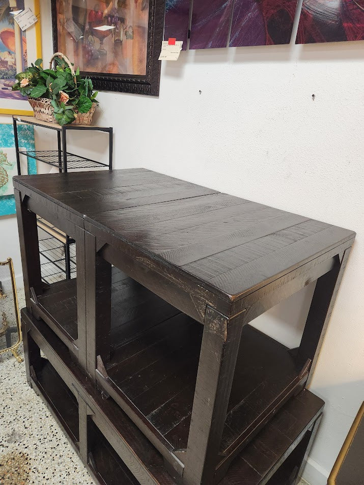 Dk Wood End Tables