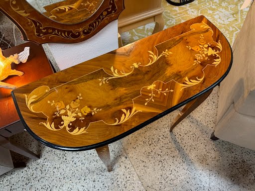 Half Moon Sofa Table