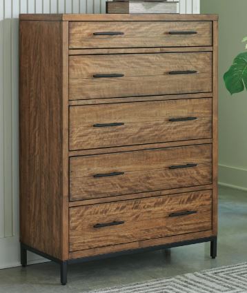 Ashley Furniture High Chest 5 Drawers