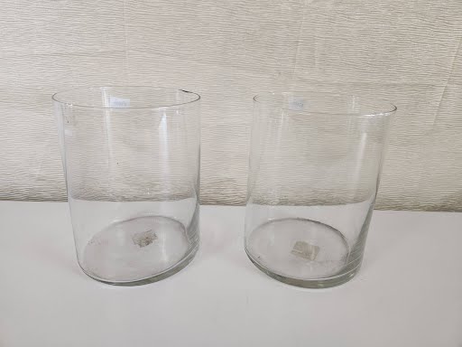 Clear Cylinder Vase
