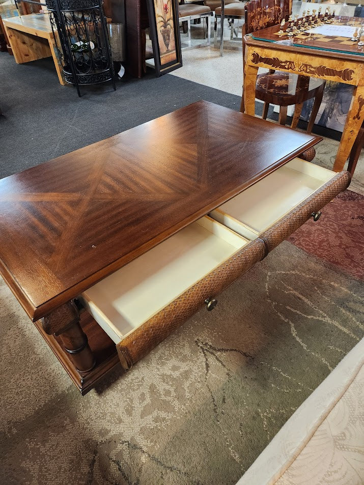 Dk Wood Cindy Crawford Coffee Table