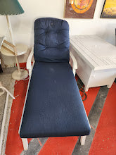 White Outdoor Lounge Chair