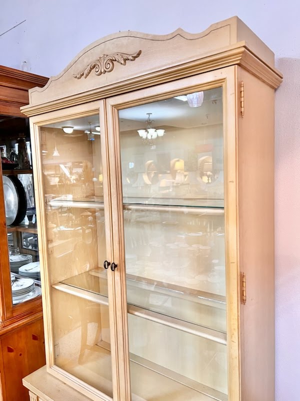 Cream China Cabinet