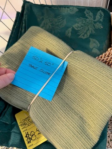 Green Table cloth Home Item