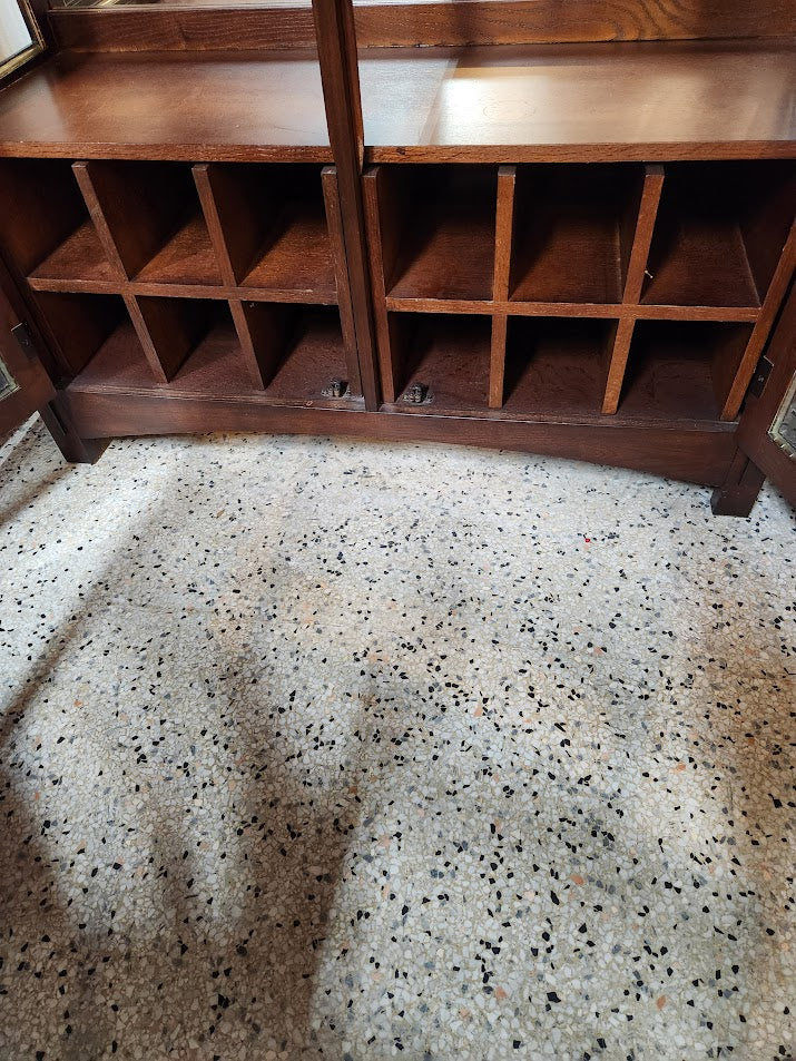 Ethan Allen Cherry Wood China Cabinet