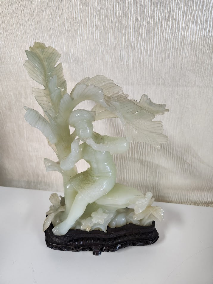 Carved Asian Figurine Home Item
