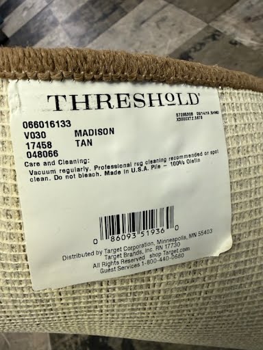 Tan Boarder Target Area Rug
