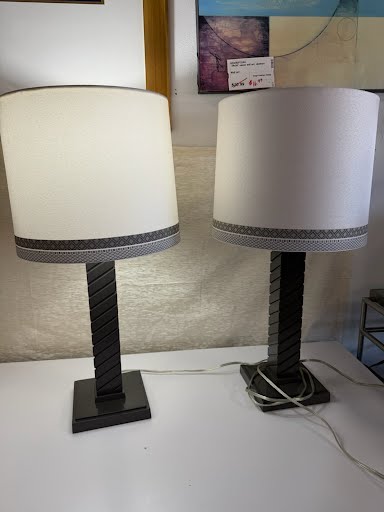 Grey Table Lamps