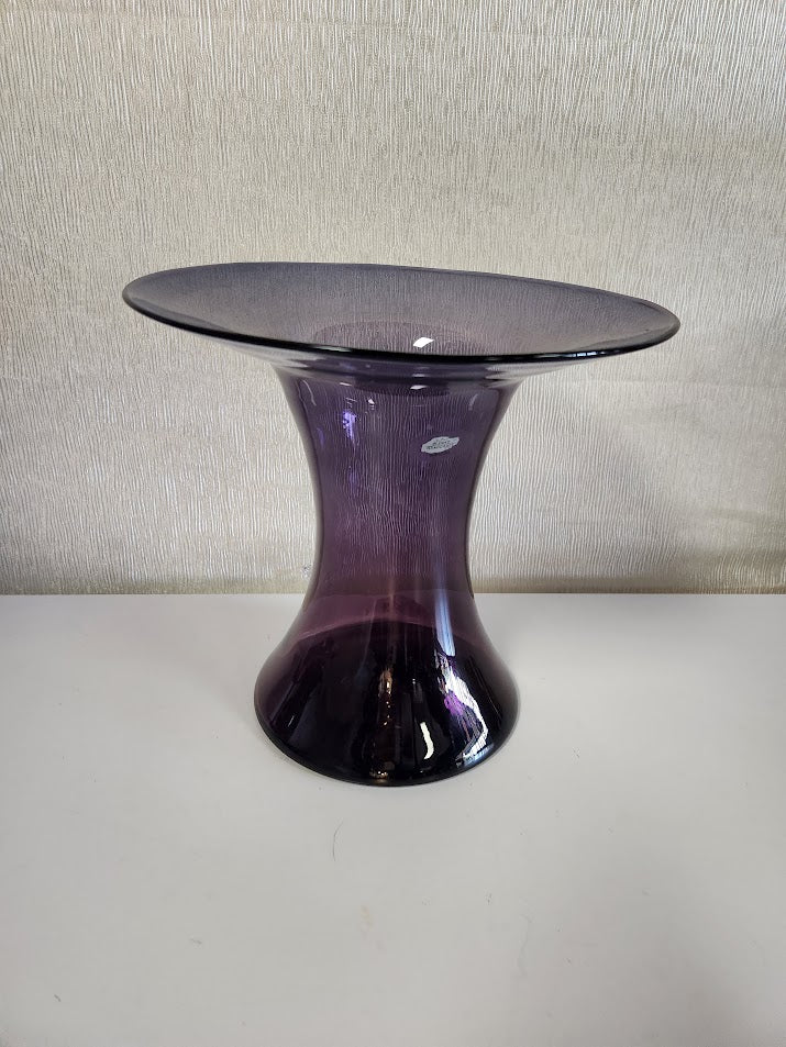 Purple Blenko Vase