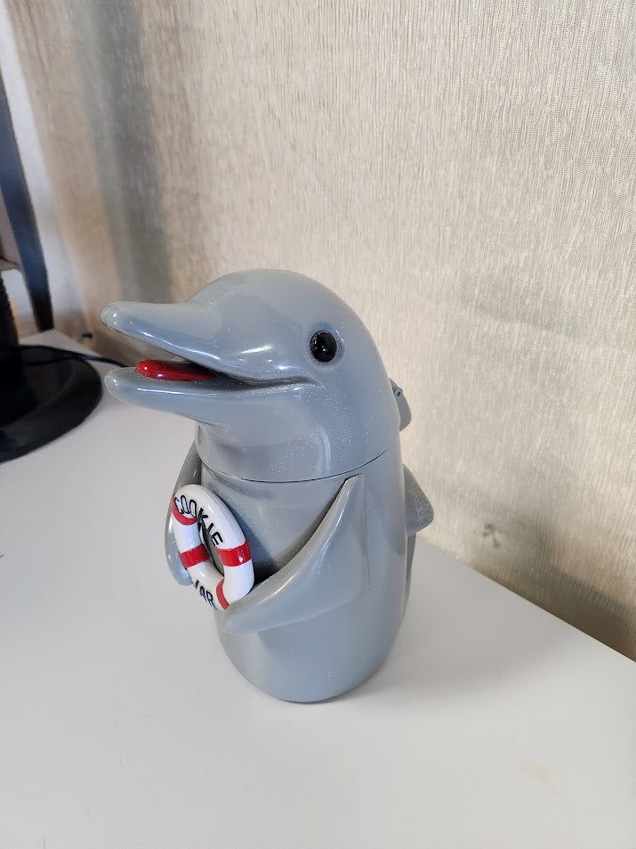 Dolphin Sounding Cookie Jar
