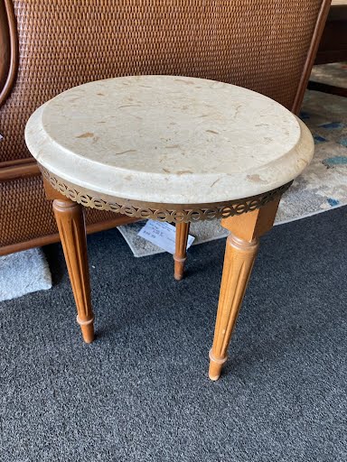 Marble Plant Stand