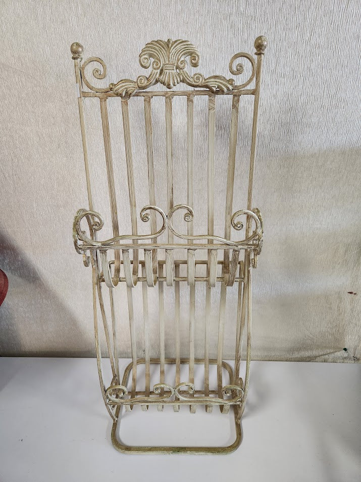 Metal Magazine Rack Home Item