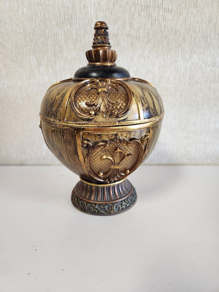 Decorative Jar With Lid Home Item