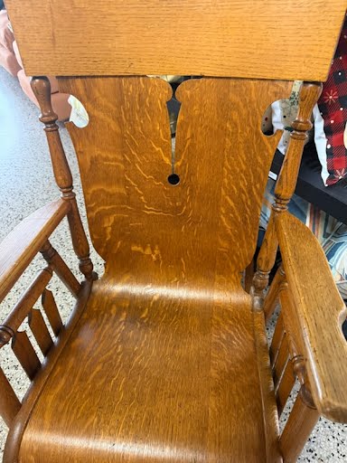Antique Oak Rocker