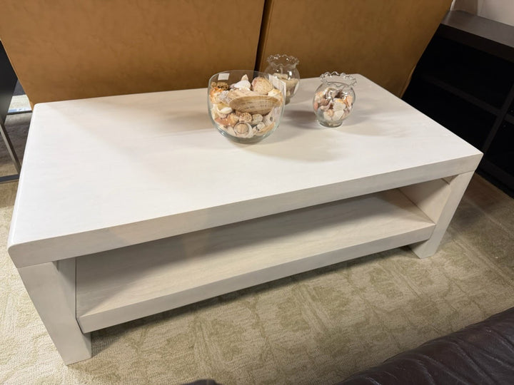 White Mango Wood Hudson Coffee Table