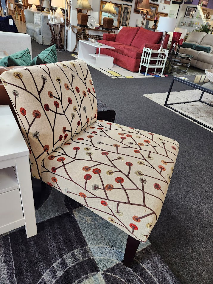 Red/Green Accent Chair