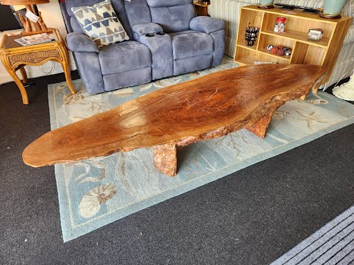 From Bali Wood Slab Coffee Table
