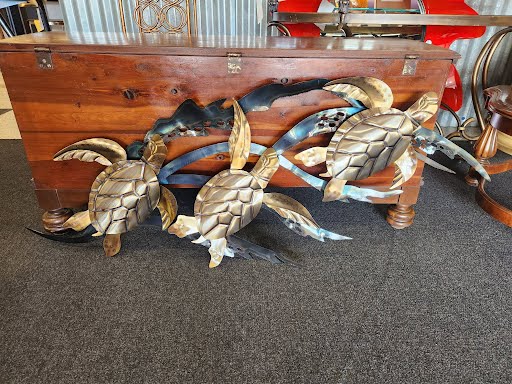20x54 Metal Turtle Wall Art