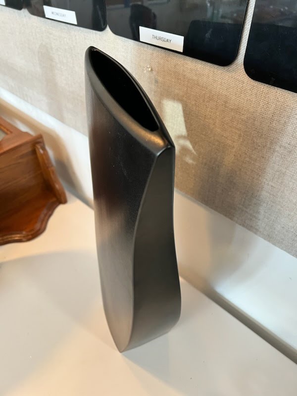 John Berden Studio Canada Black Vase