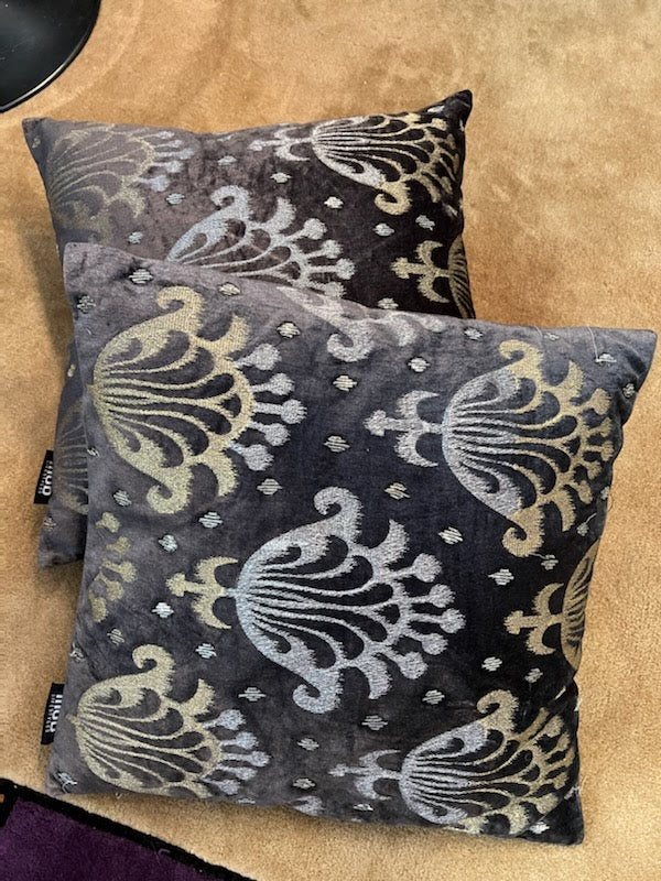 SET OF 2 dark grey  Pillow