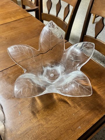 acrylic flower center piece