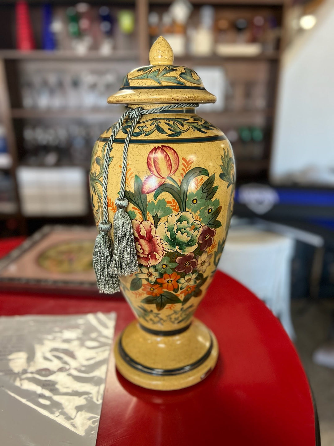 18" Floral Vase