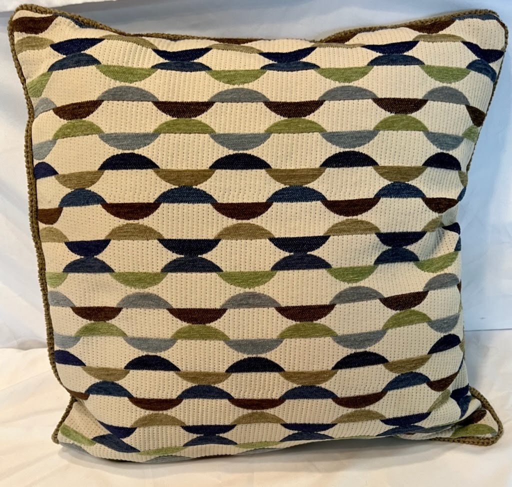 17"x17" Multicolor Pillow