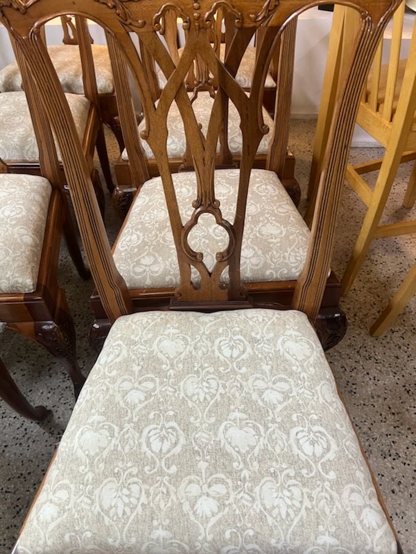 Wood Armless Side Dining Chair