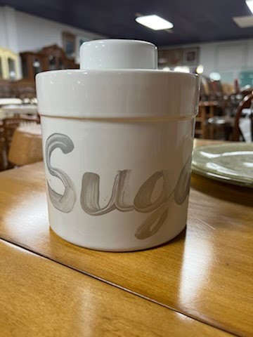 West Elm Ceramic Sugar Canister