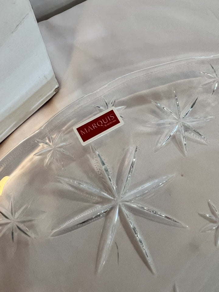 Winter Star Round Plate