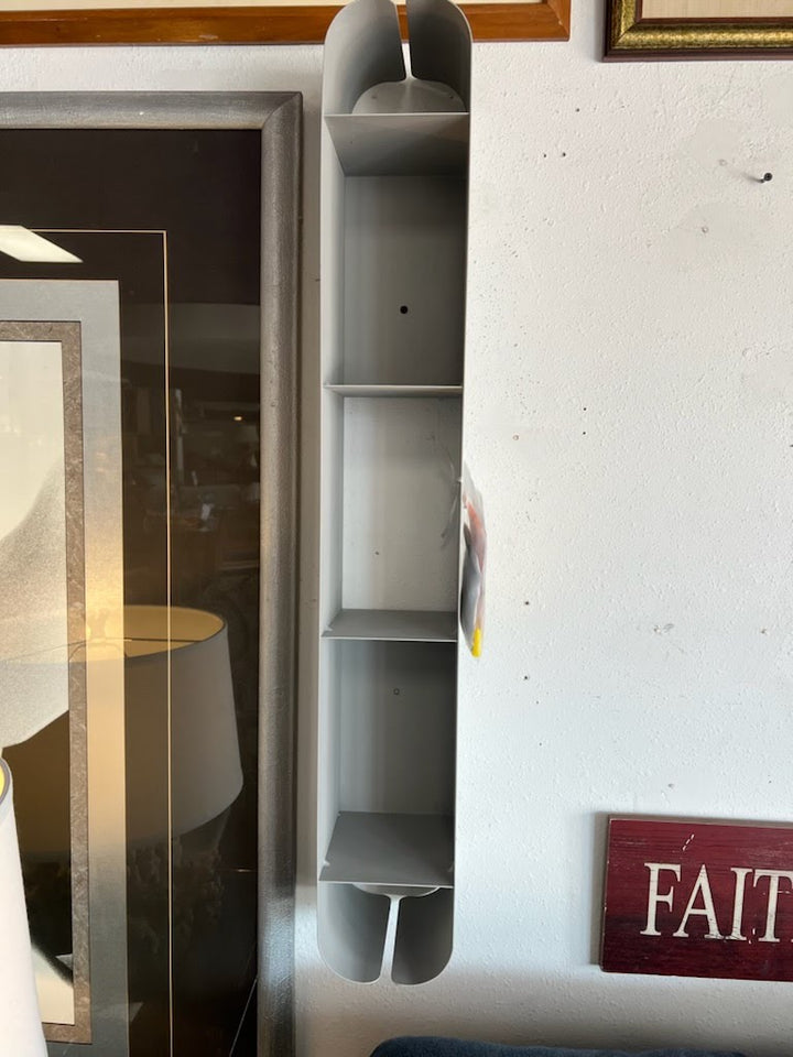 Grey Metal Wall Shelves